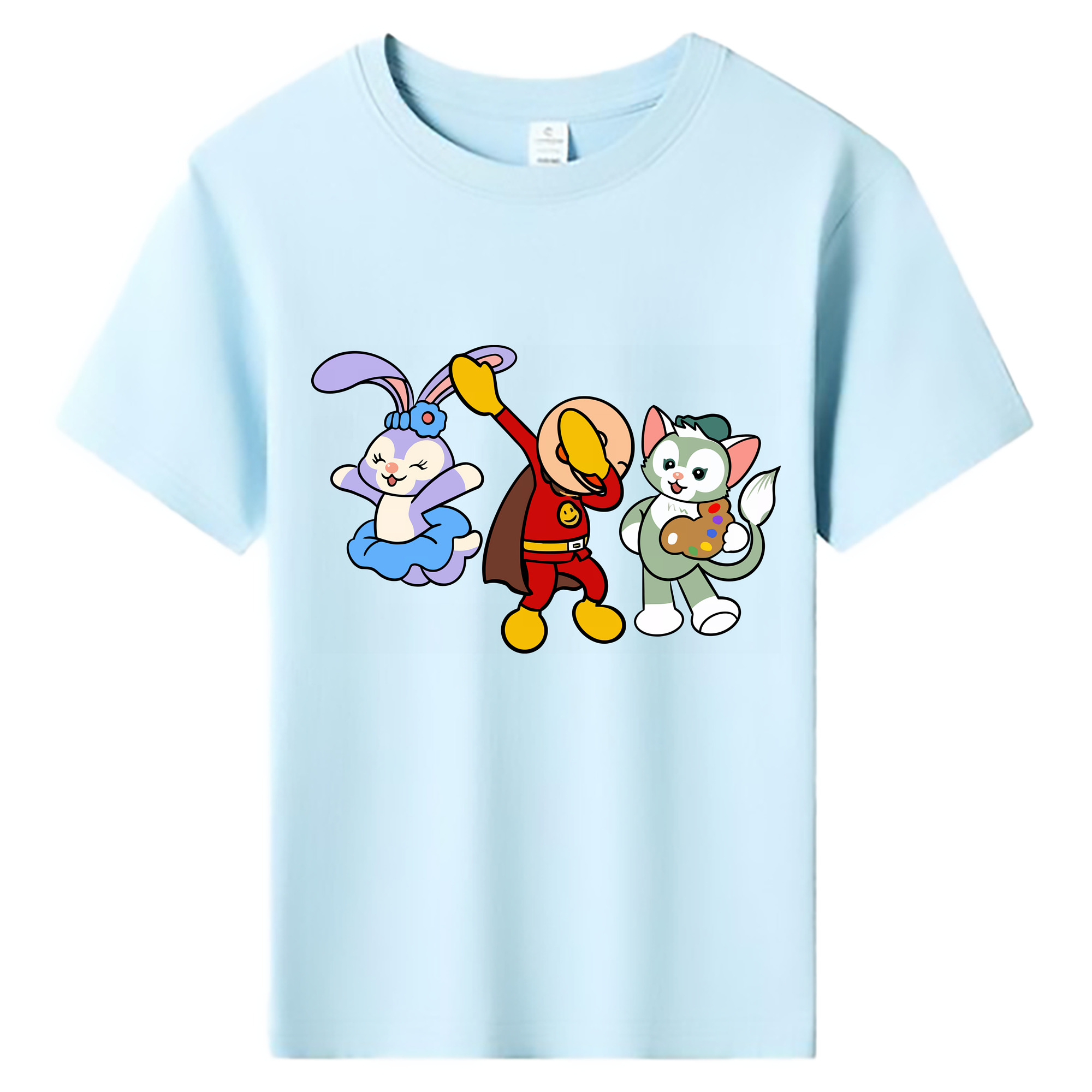（画像用） アンパンマン Anpanman 綿100％キッズTシャツ（フロントプリント）